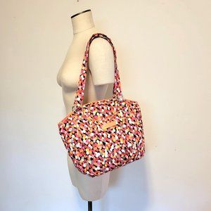 Purse - VERA BRADLEY Glenna Polka Dot Bag Pixie Confetti